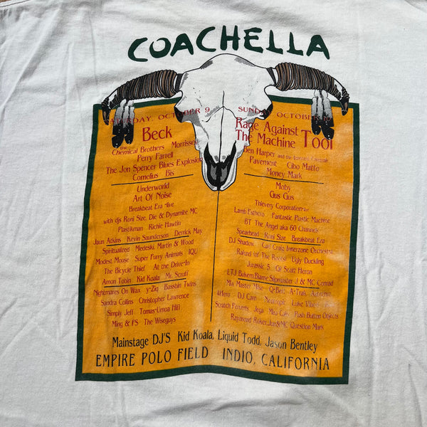 1999 Coachella Festival (First Year) Vintage Promo Tee Shirt