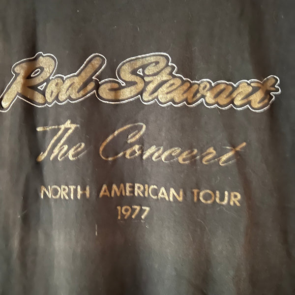 1977 Rod Stewart Vintage Tour Tee Shirt
