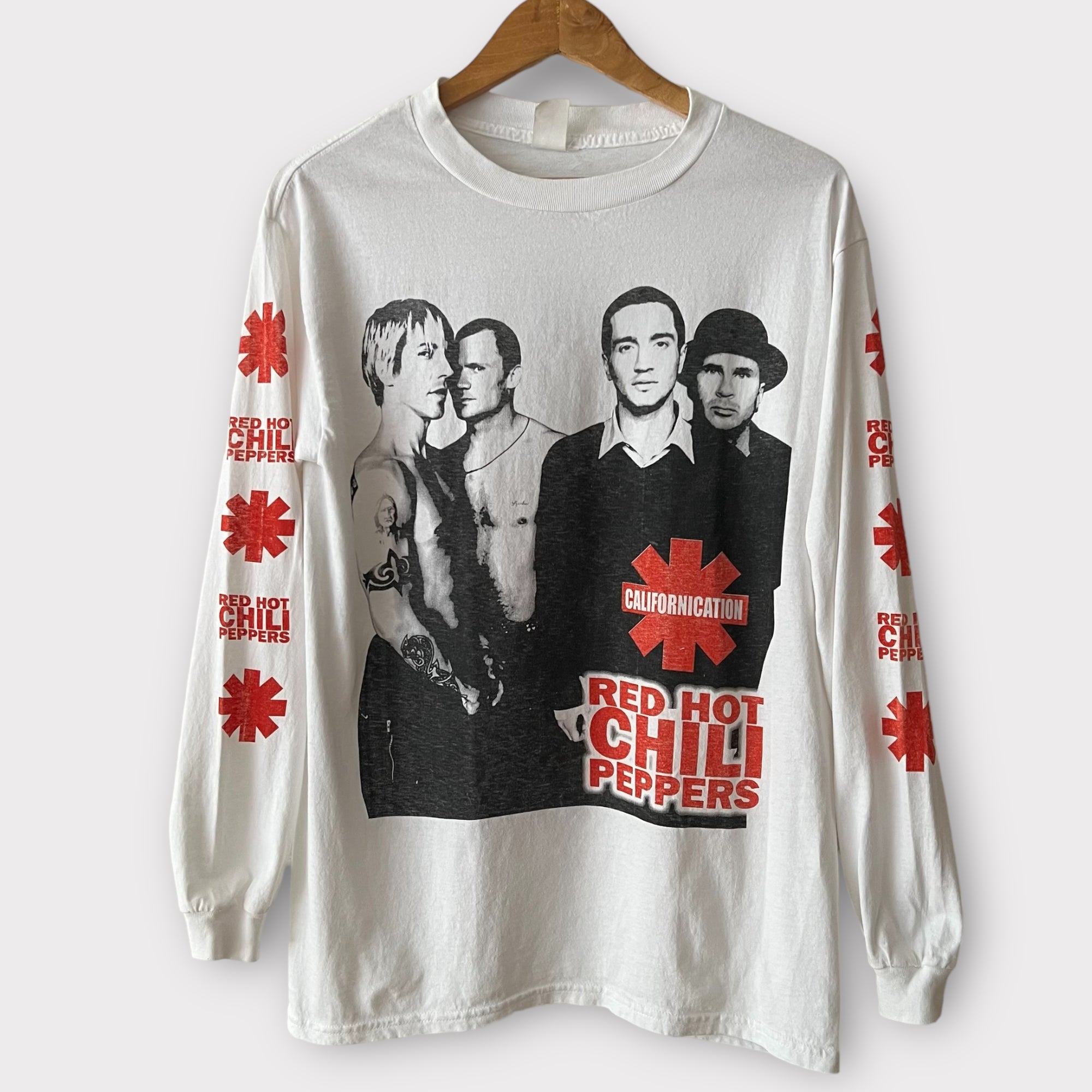 T-Shirt Homme Red Hot Chili Peppers Official Californication Asterisk - Graphisme Iconique