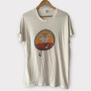 1976 Neil Young American Tour Vintage Band Tee Shirt