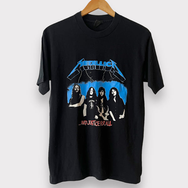 1988 Metallica "And Justice For All" Vintage Band Promo Tee Shirt
