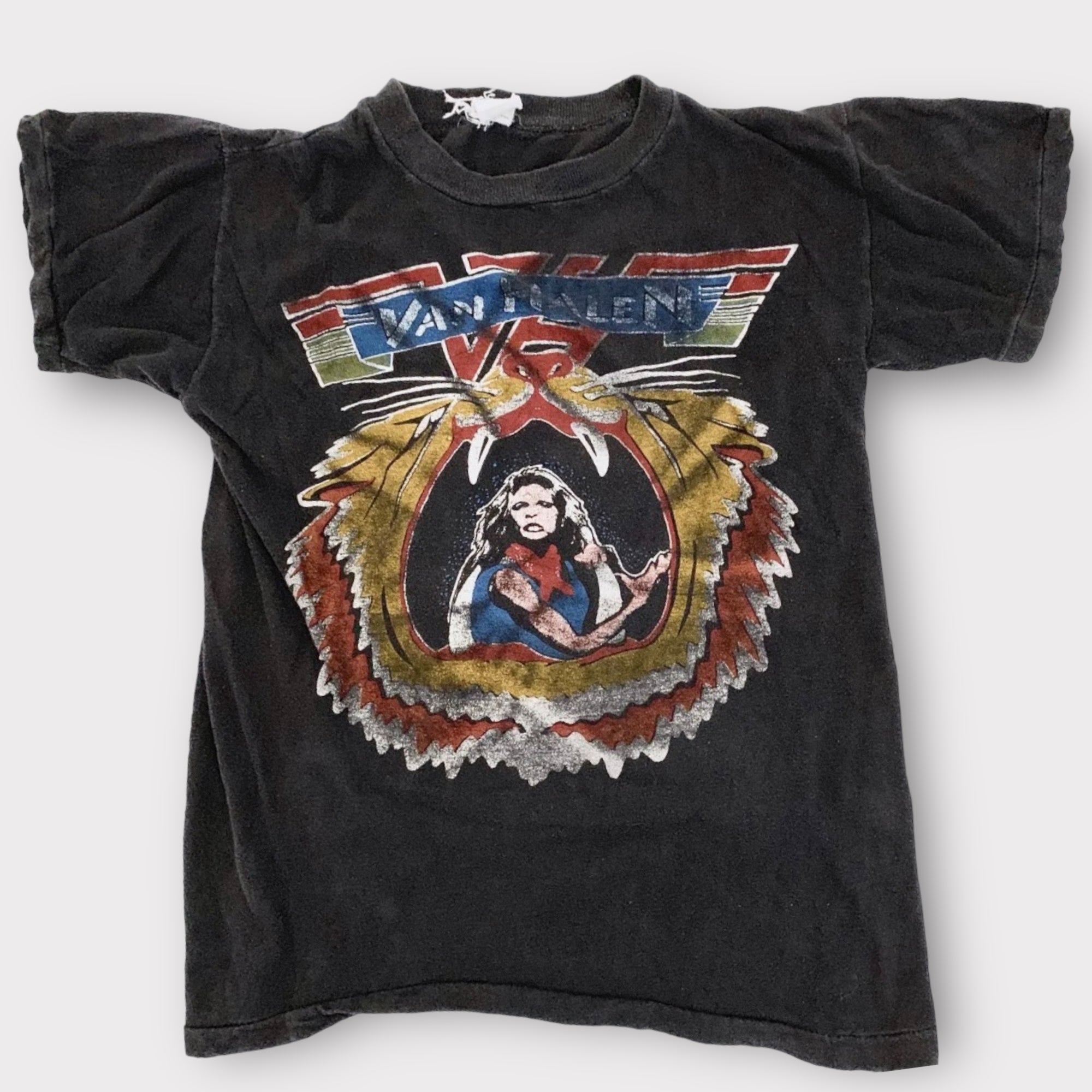 1970s Van Halen with David Lee Roth Vintage Promo Tee Shirt