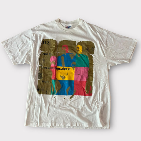 1992 U2 "Zoo Tv" Vintage Tour Tee Shirt