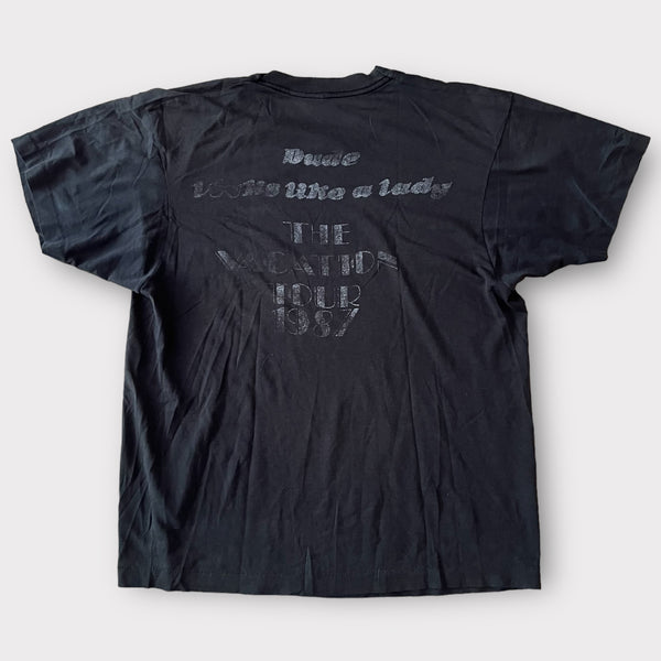 1987 Aerosmith "Vacation" Tour Vintage Band Tee Shirt