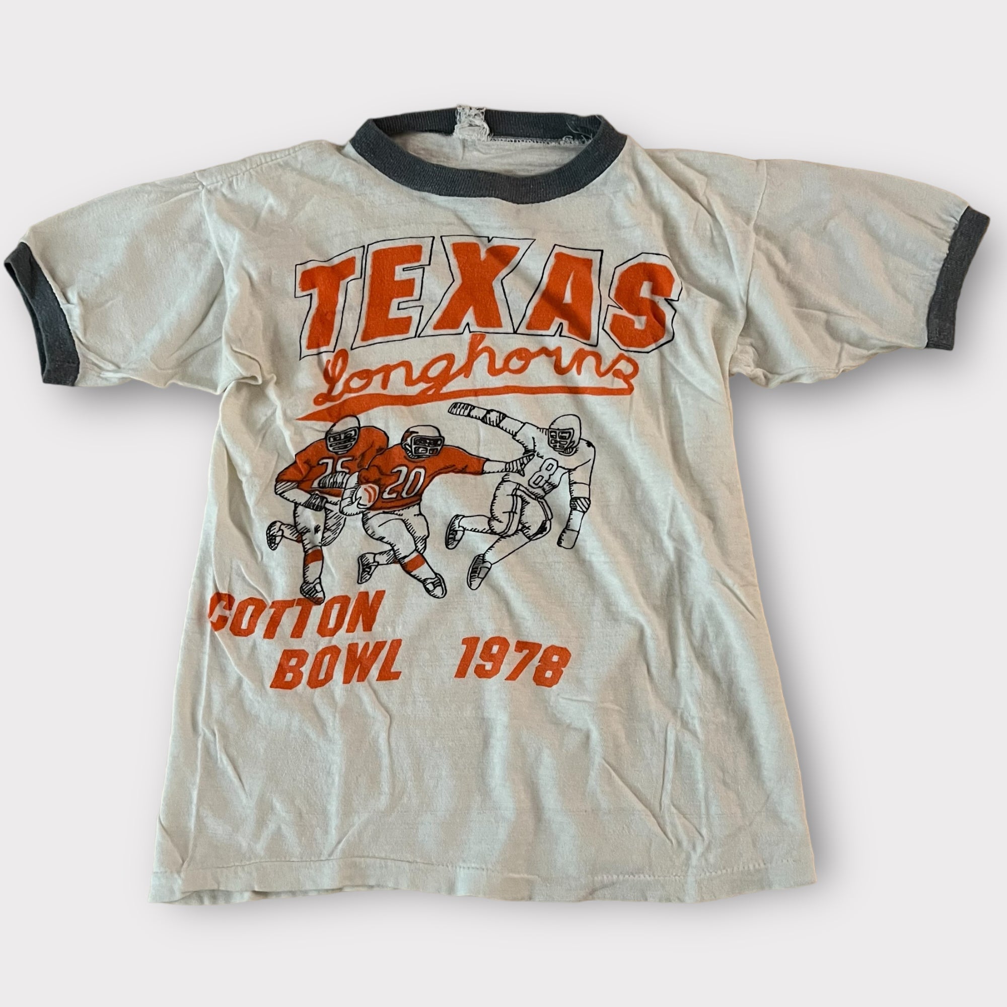 1978 Texas Longhorns Cotton Bowl Vintage College Football Vintage Tee Shirt