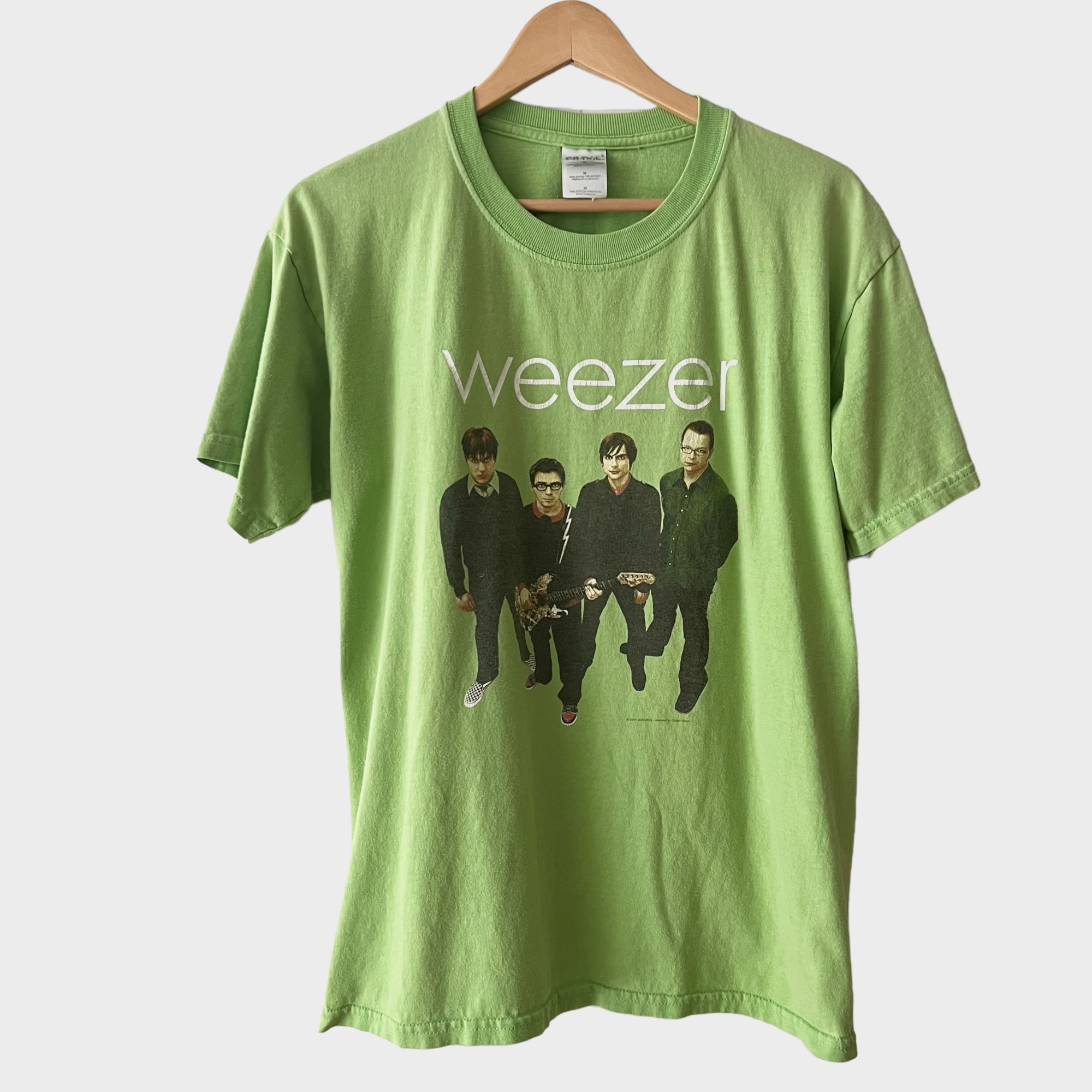Vintage weezer shirt sales