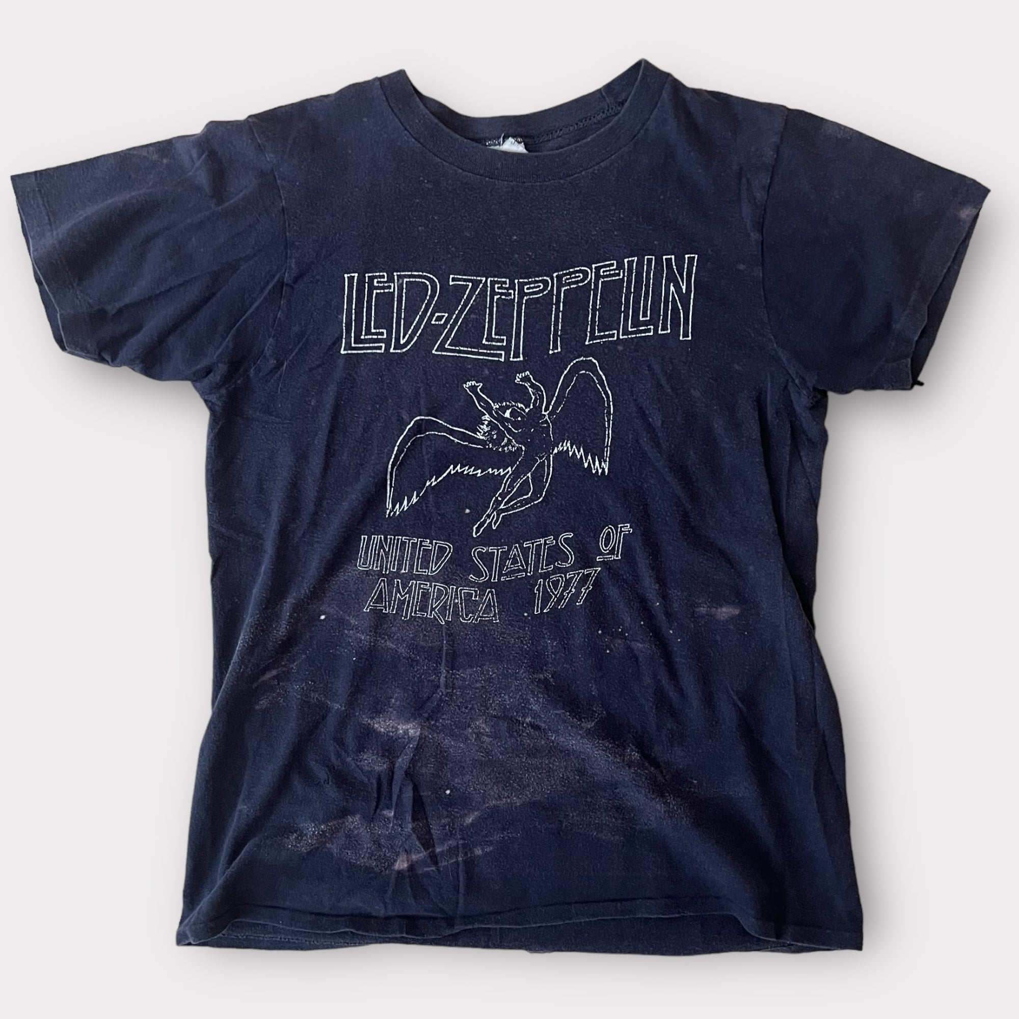 1977 Led Zeppelin Vintage Tour Band Tee Shirt
