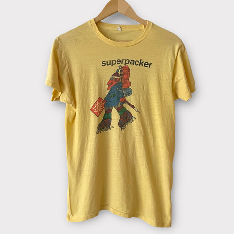 1970s "Superpacker" Hiker Mountain Vintage Tee Shirt