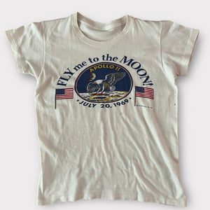 1969 Apollo 11 Moon Landing Vintage Tee Shirt