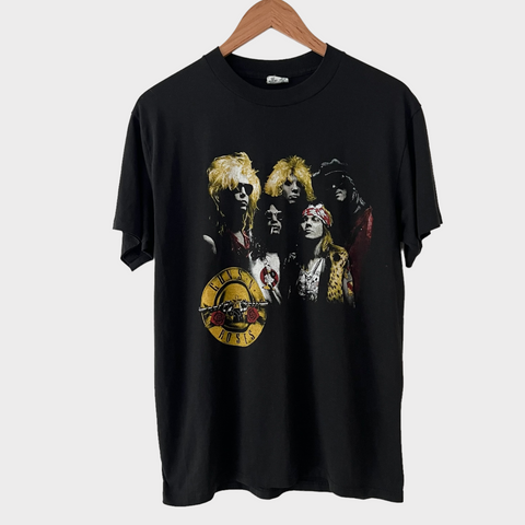 1988 Guns N Roses "Appetite For Destruction" Vintage Promo Band Tee Shirt