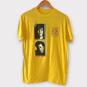 1985 Tears For Fears Vintage Tour Band Tee Shirt