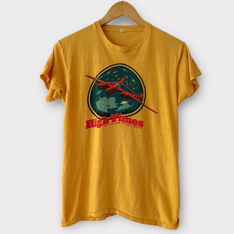 1970s High Times Magazine Vintage Promo Tee Shirt