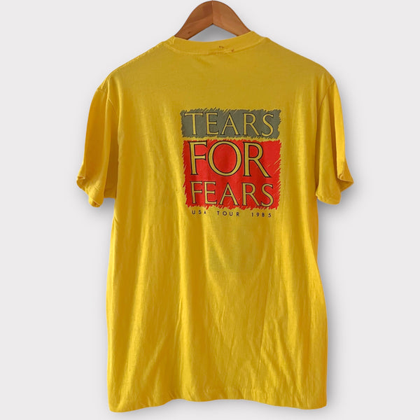 1985 Tears For Fears Vintage Tour Band Tee Shirt