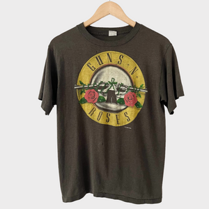 1987 Guns N Roses "Was Here" Vintage Promo Tee Shirt