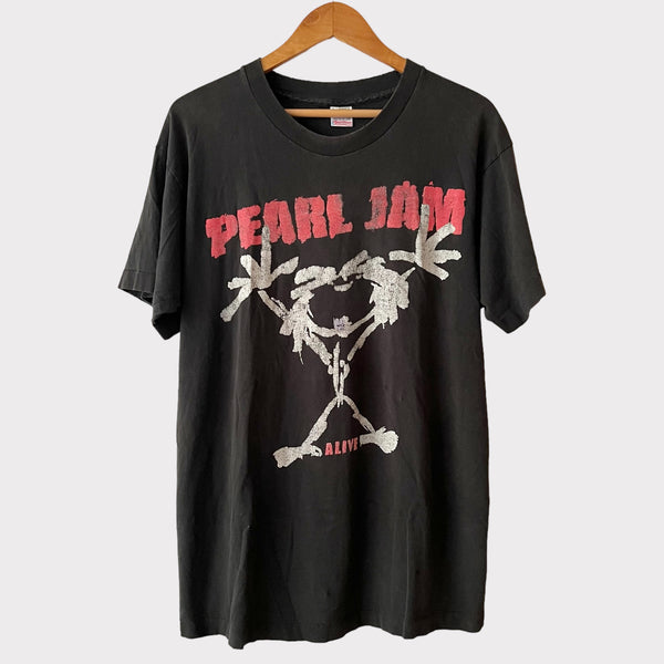 1991 Pearl Jam "Alive" Vintage Promo Tee Shirt