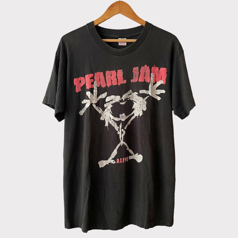 1991 Pearl Jam "Alive" Vintage Promo Tee Shirt