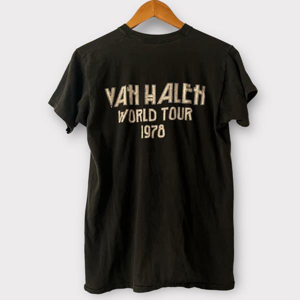 1978 Van Halen World Tour Vintage Band Tee Shirt
