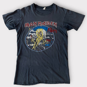 1982 Iron Maiden "Killers" World Tour Vintage Band Tee Shirt