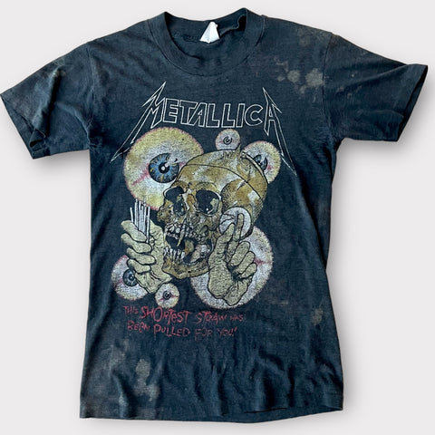1988 Metallica "Shortest Straw" Vintage Promo Tee Shirt
