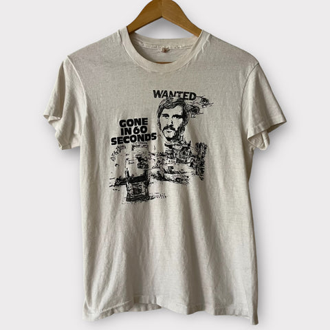 1974 Gone In 60 Seconds Vintage Movie Promo Tee Shirt