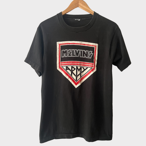 1980s Melvins "Army" Vintage Promo Band Tee Shirt