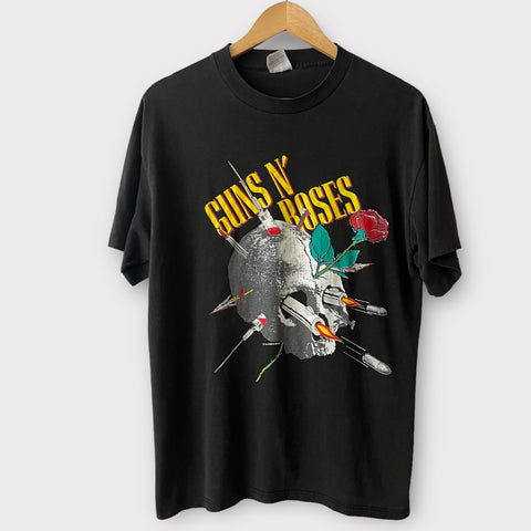 1988 Guns N Roses "Appetite For Destruction" Vintage Promo Tee Shirt