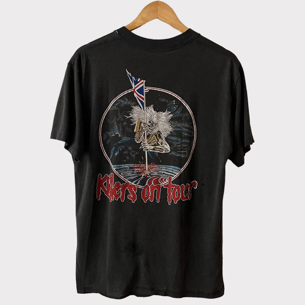 1987 Iron Maiden "Killers On Tour" Vintage Tee Shirt