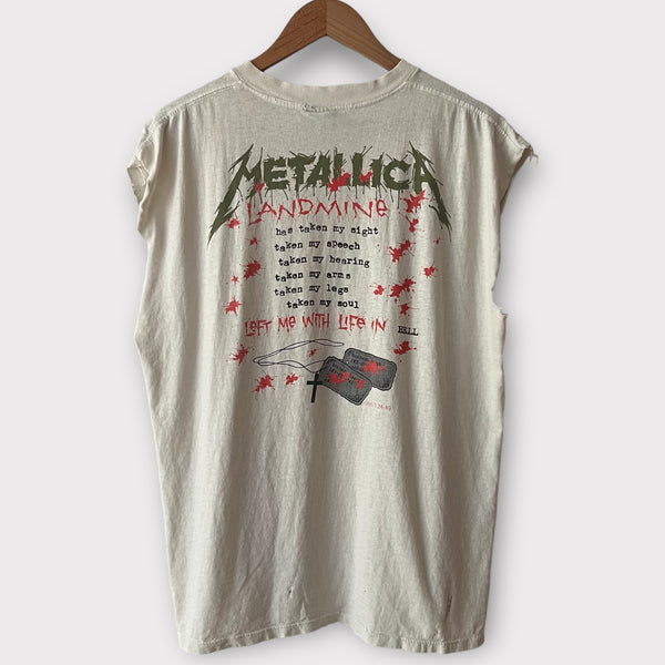 1989 Metallica "One" Vintage Promo Tee Shirt