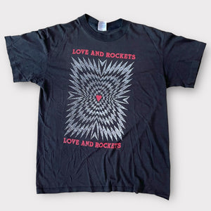 1980s Love And Rockets Vintage Band Promo Tee Shirt