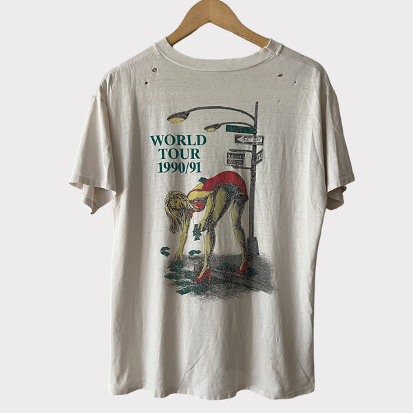 1990 AC DC "Money Talks" World Tour Vintage Tee Shirt