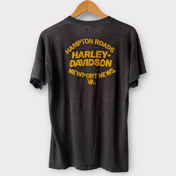 1980s Harley Davidson Motorcycle Vintage Tee Shirt