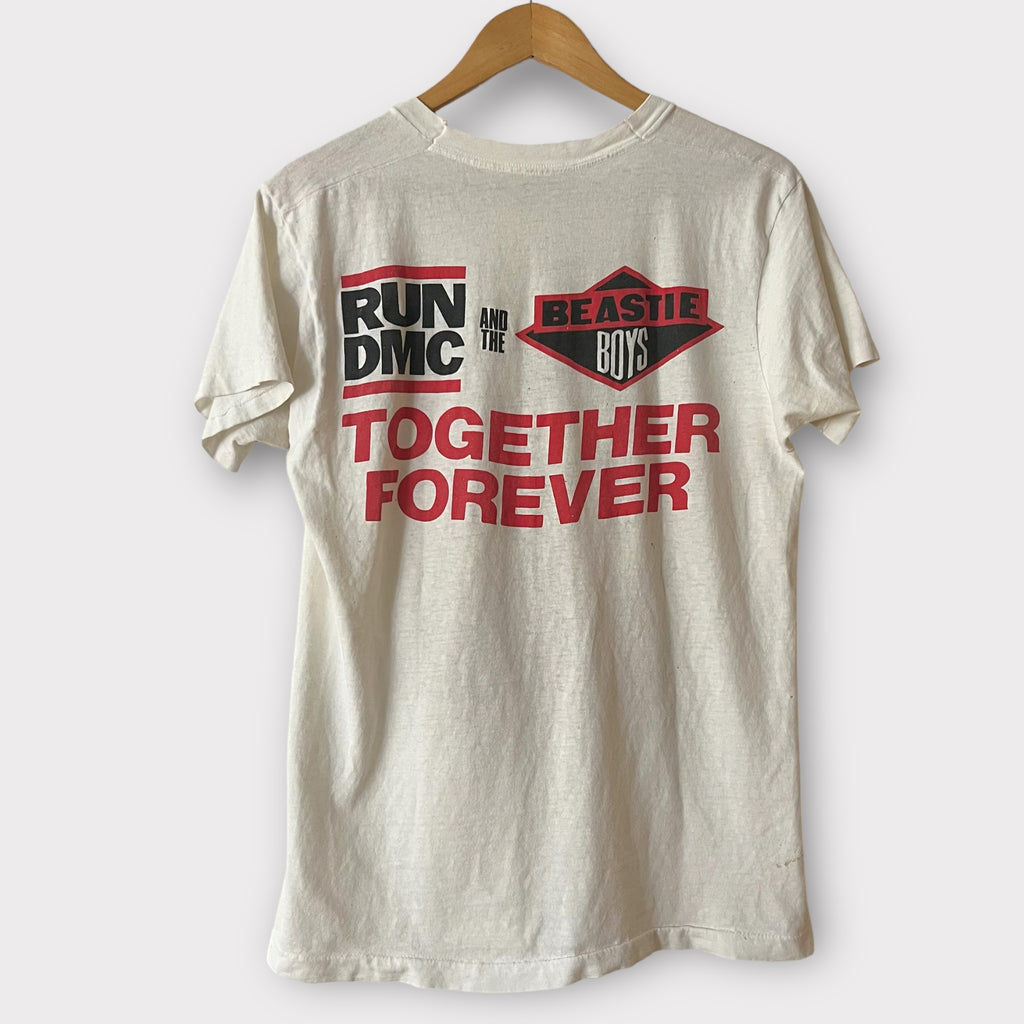 1987 Beastie Boys + RUN DMC Vintage Tour Rap Tee Shirt 1987 Beastie Boys + RUN DMC Vintage Tour Rap Tee Shirt