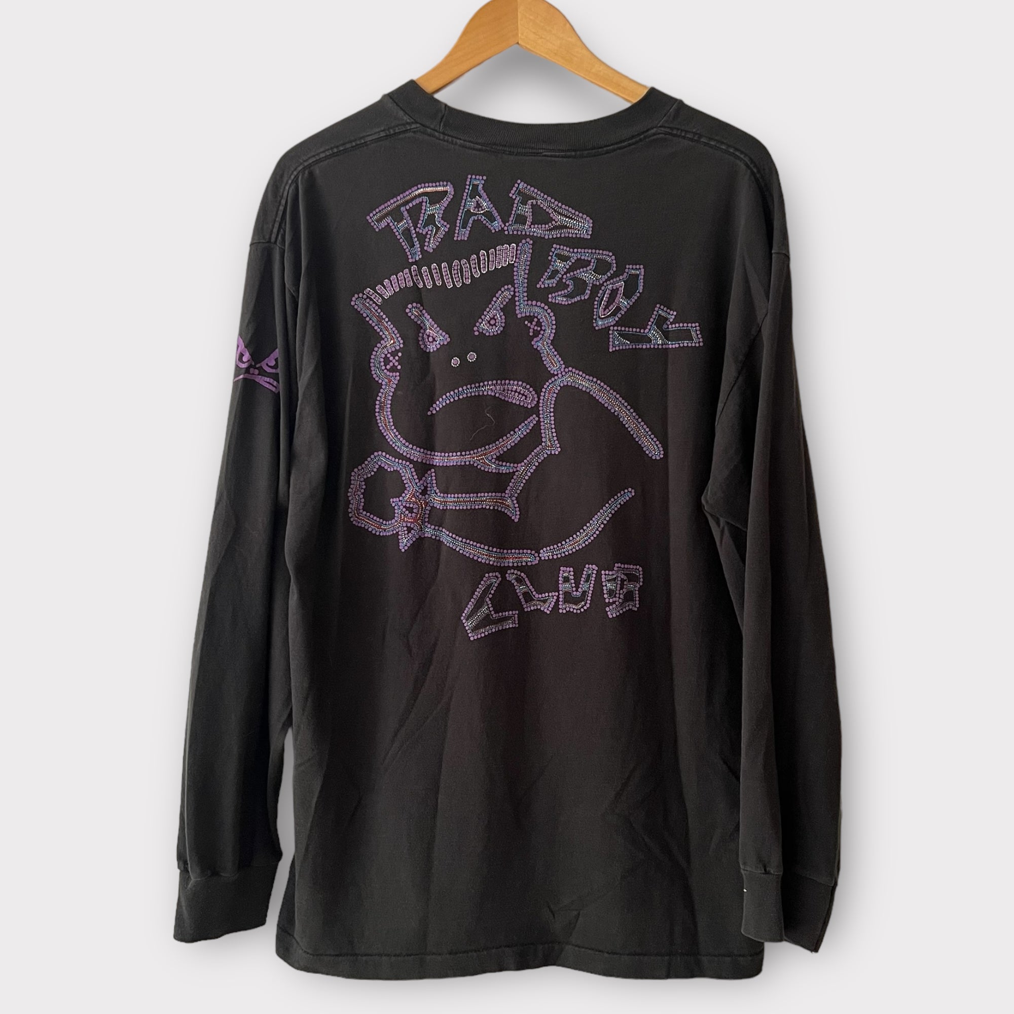 【DIME】Bad Boy T-Shirt (Violet) Authentic Detroit Bad Boys Purple T-Shirt – DS Online