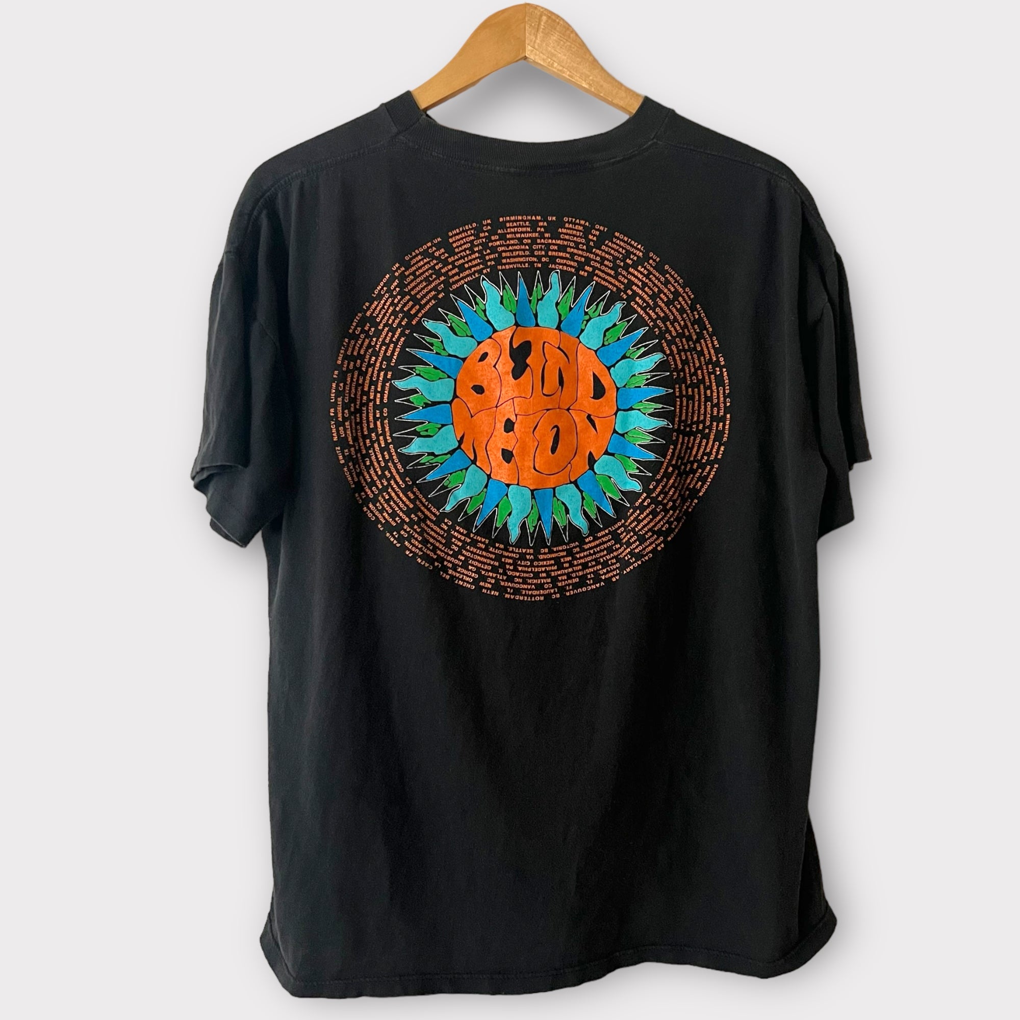 1993 Blind Melon Vintage Band Tour Tee Shirt – Zeros Revival