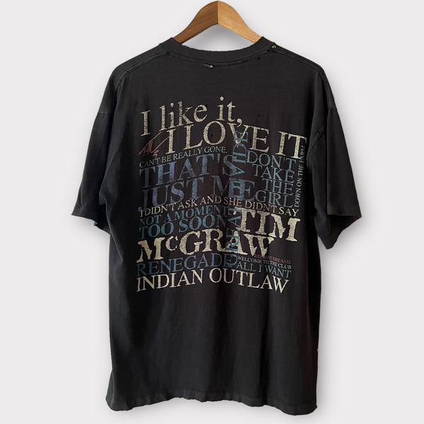 1995 Tim McGraw Vintage Country Music Promo Tee Shirt