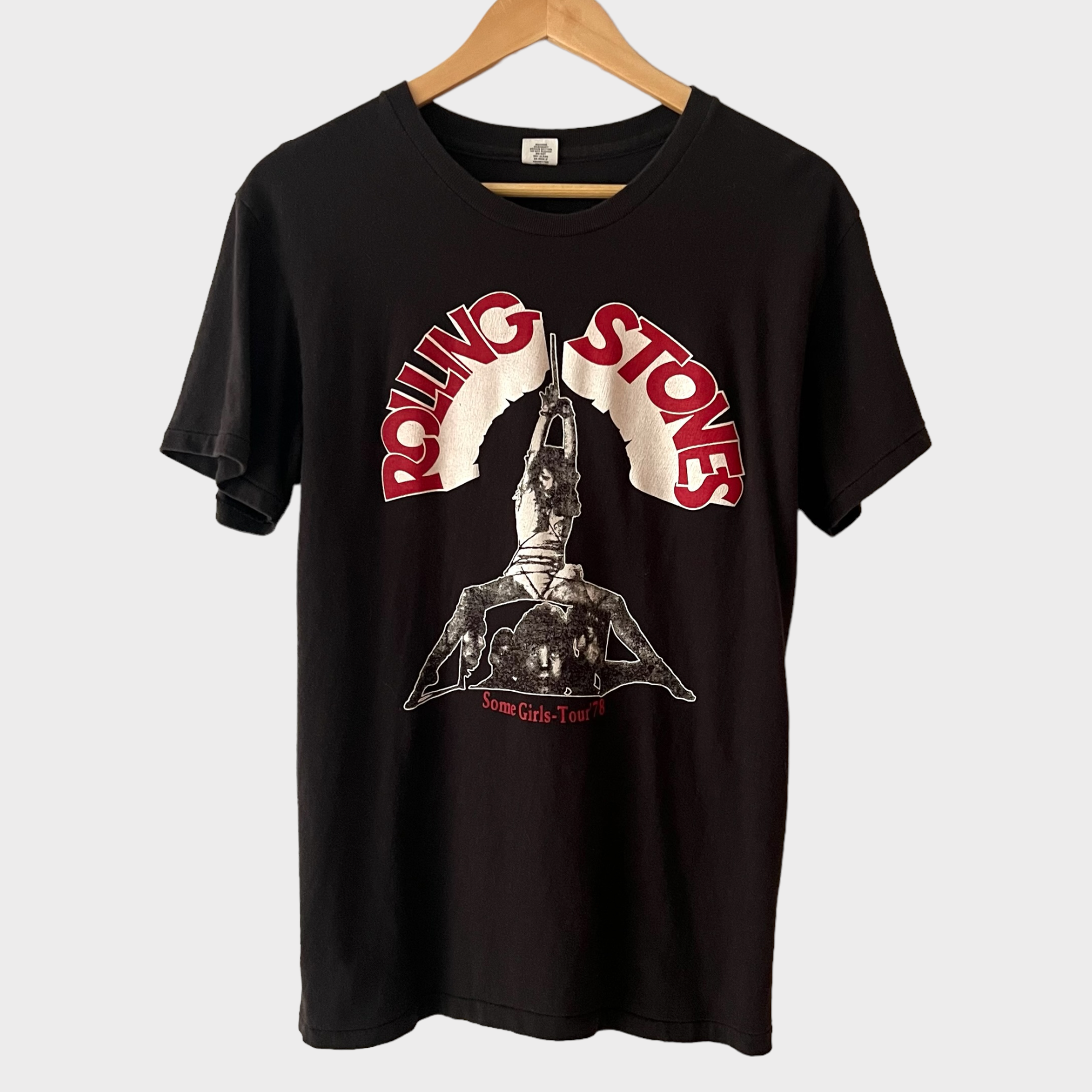 Rolling stones 1978 tour top t shirt