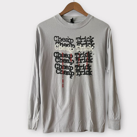 1985 Cheap Trick "Standing On The Edge" Vintage Promo Tee Shirt