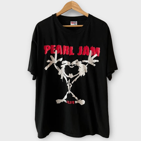1991 Pearl Jam "Alive" Vintage Band Promo Tee Shirt