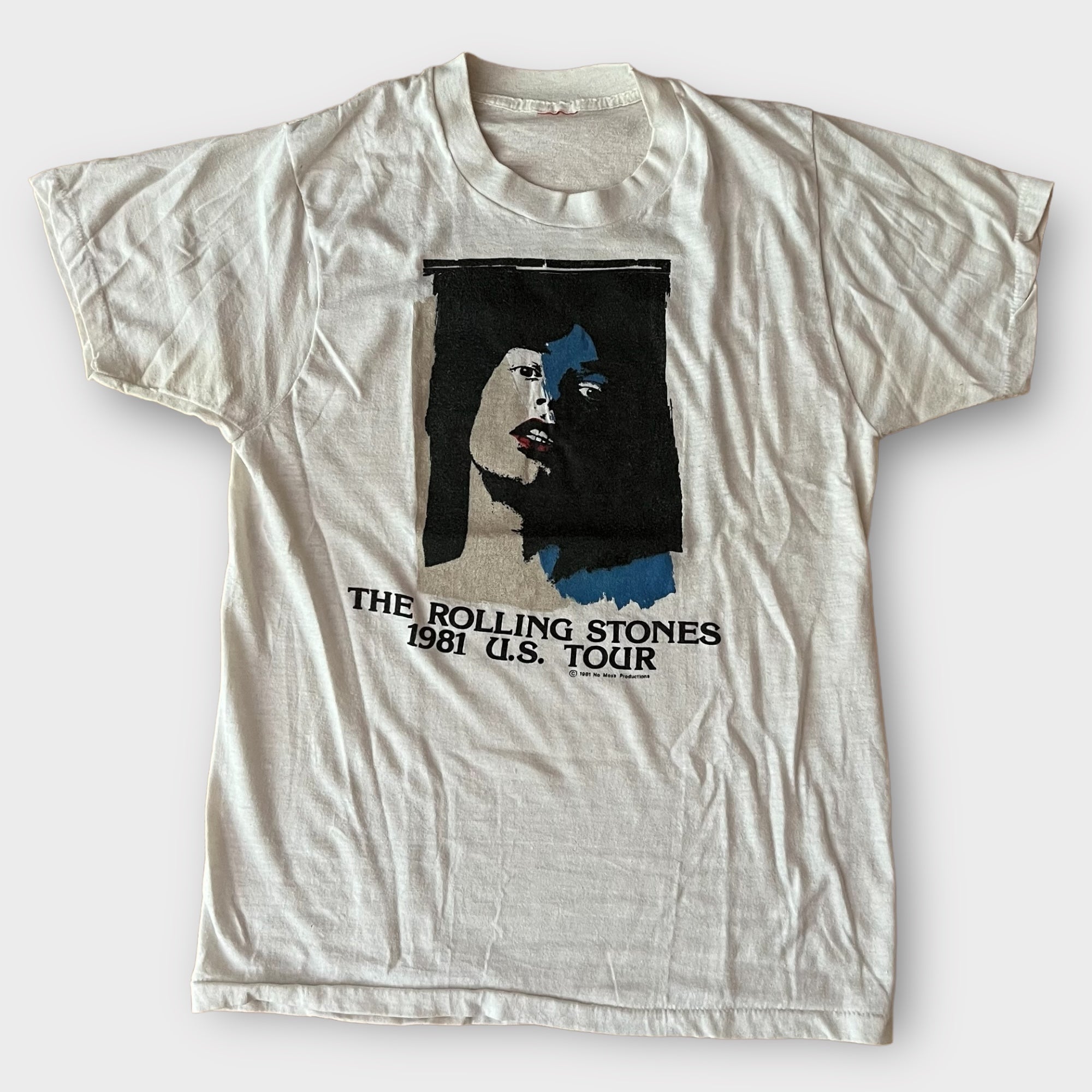 1981 The Rolling Stones US Tour Vintage Tee Shirt