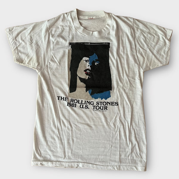 1981 The Rolling Stones US Tour Vintage Tee Shirt