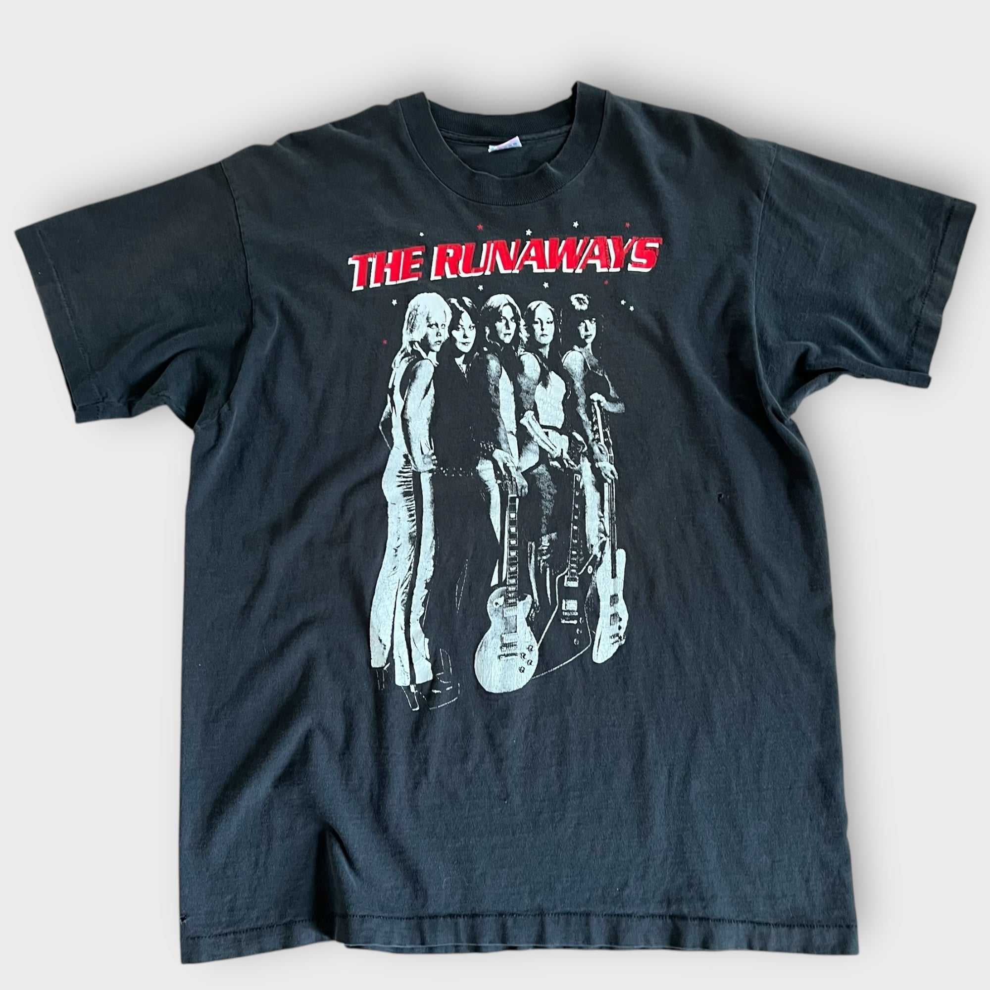 1990's The Runaways Vintage Band Promo Tee Shirt
