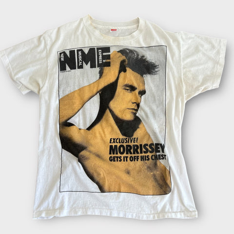 1991 Morrissey NME Vintage Band Promo Tee Shirt