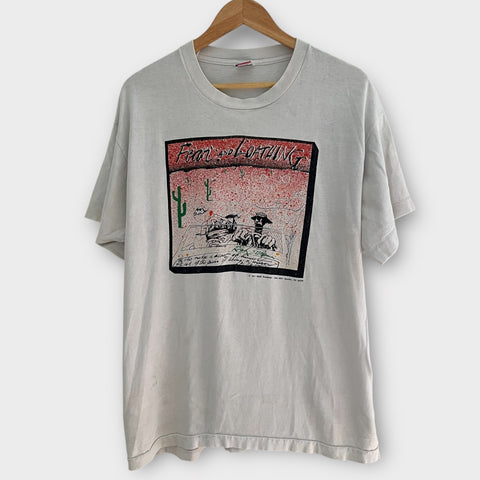 1990's Fear And Loathing Ralph Steadman Vintage Tee Shirt