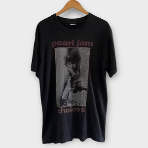 1992 Pearl Jam "Choices" Vintage Band Promo Tee Shirt