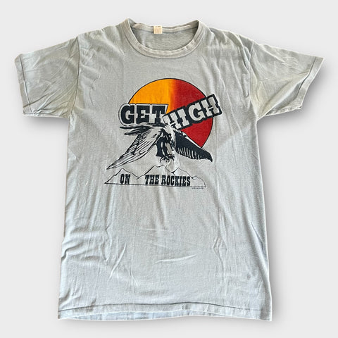 1979 Get High ON The Rockies Vintage Tee Shirt