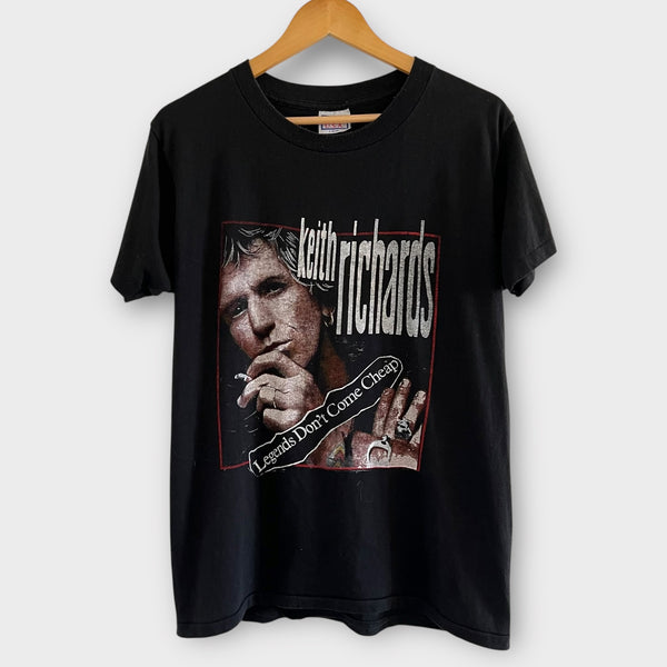 1988 Keith Richards "Talk Is Cheap" Tour Vintage Band Tee Shirt