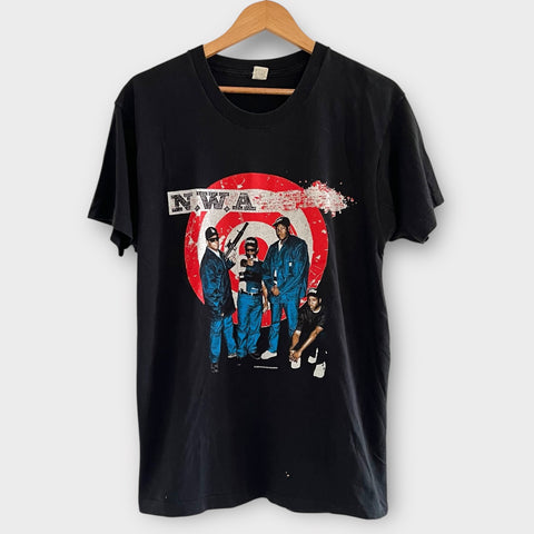 1990 N.W.A. "Just Don't Bite It" Vintage Rap Tee Shirt