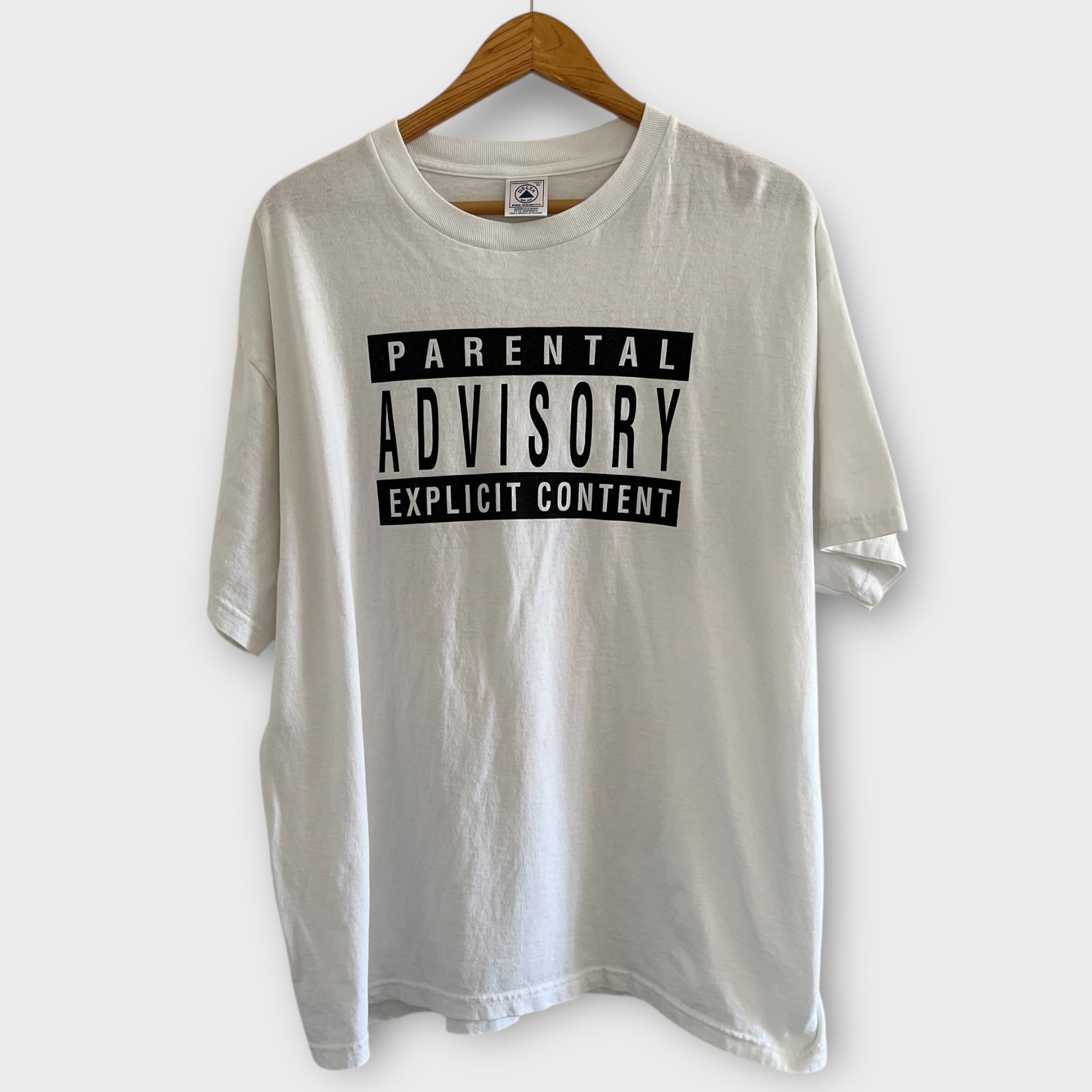 1990's Explicit Lyrics Vintage Tee Shirt