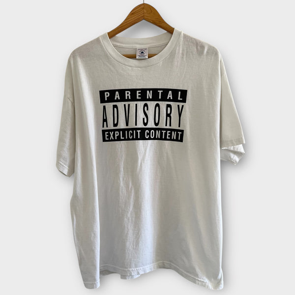 1990's Explicit Lyrics Vintage Tee Shirt