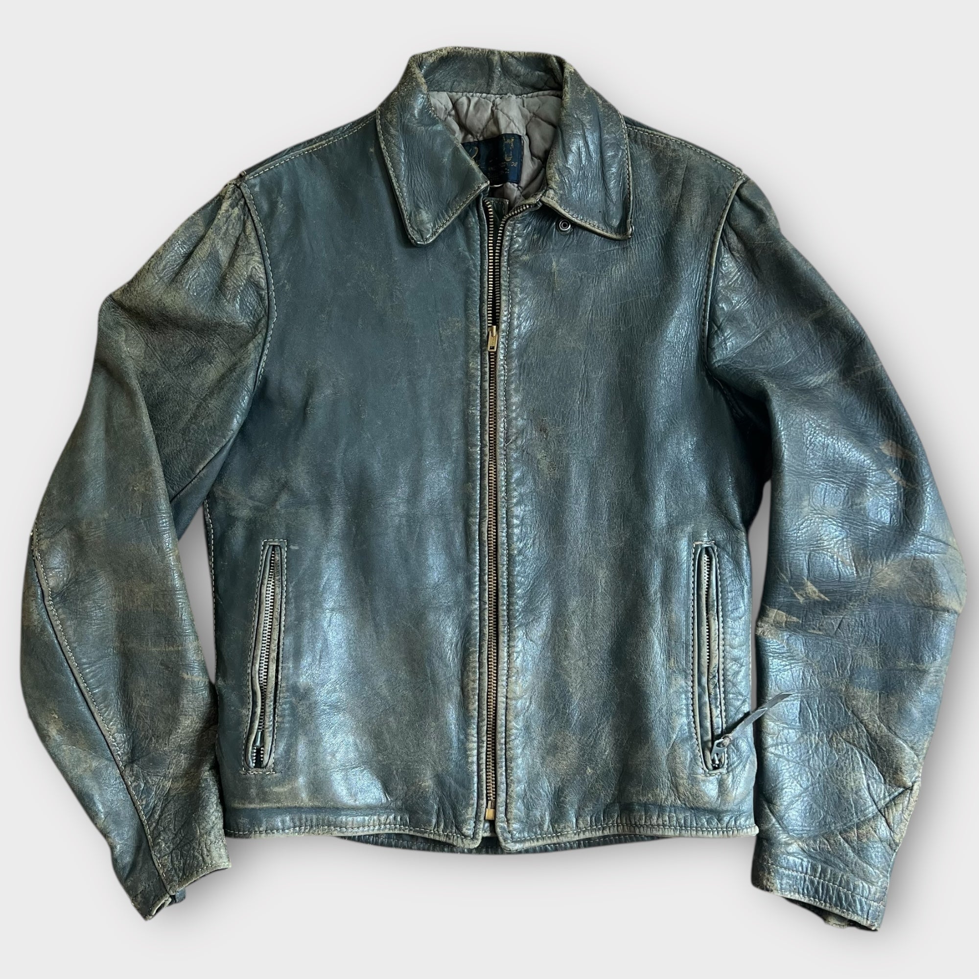 1950's Buco Vintage Horsehide Leather Motorcycle Jacket